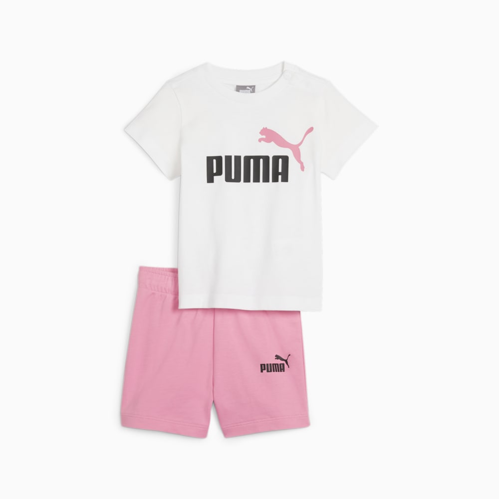 Зображення Puma Дитячий комплект Minicats Tee and Shorts Babies' Set #1: Fast Pink