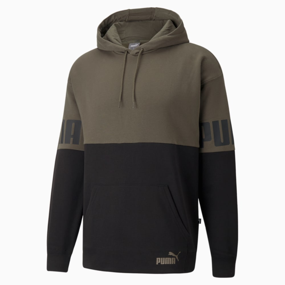 фото Толстовка power colourblock men's hoodie puma