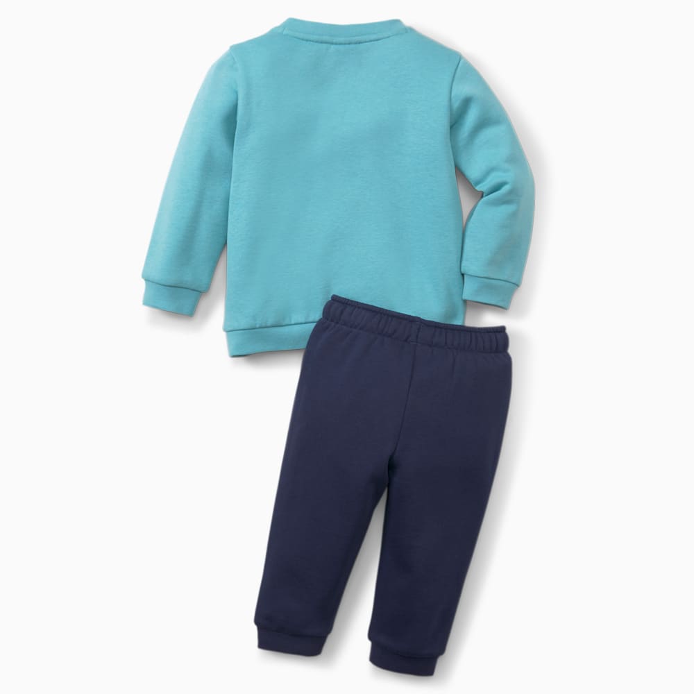 

PUMA - Детский комплект Essentials Minicats Crew Neck Babies' Jogger Suit – Porcelain-chalk pink –, Синий