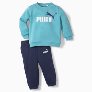 Изображение Puma Детский комплект Essentials Minicats Crew Neck Babies' Jogger Suit