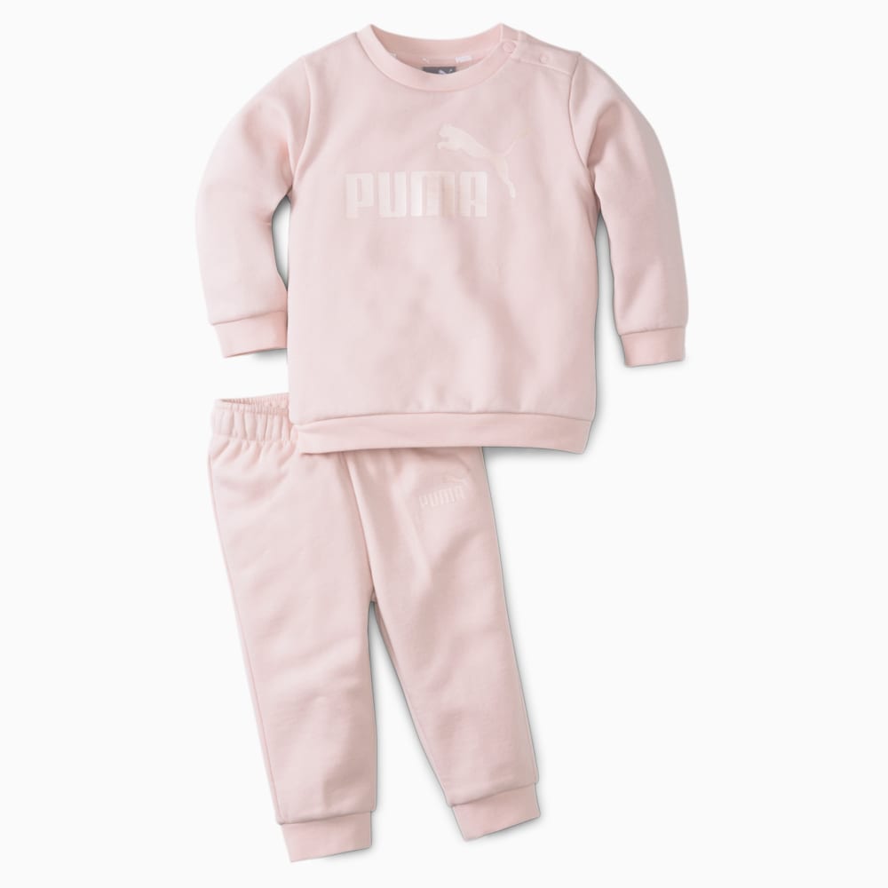 Зображення Puma Дитячий комплект Essentials Minicats Crew Neck Babies' Jogger Suit #1: Lotus