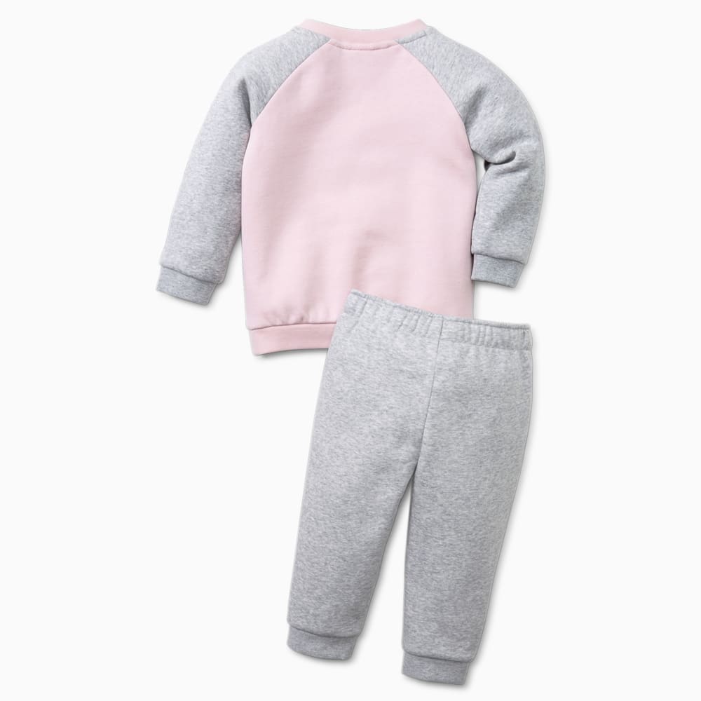 Изображение Puma Детский комплект Minicats Essentials Raglan Babies' Jogger Set #2