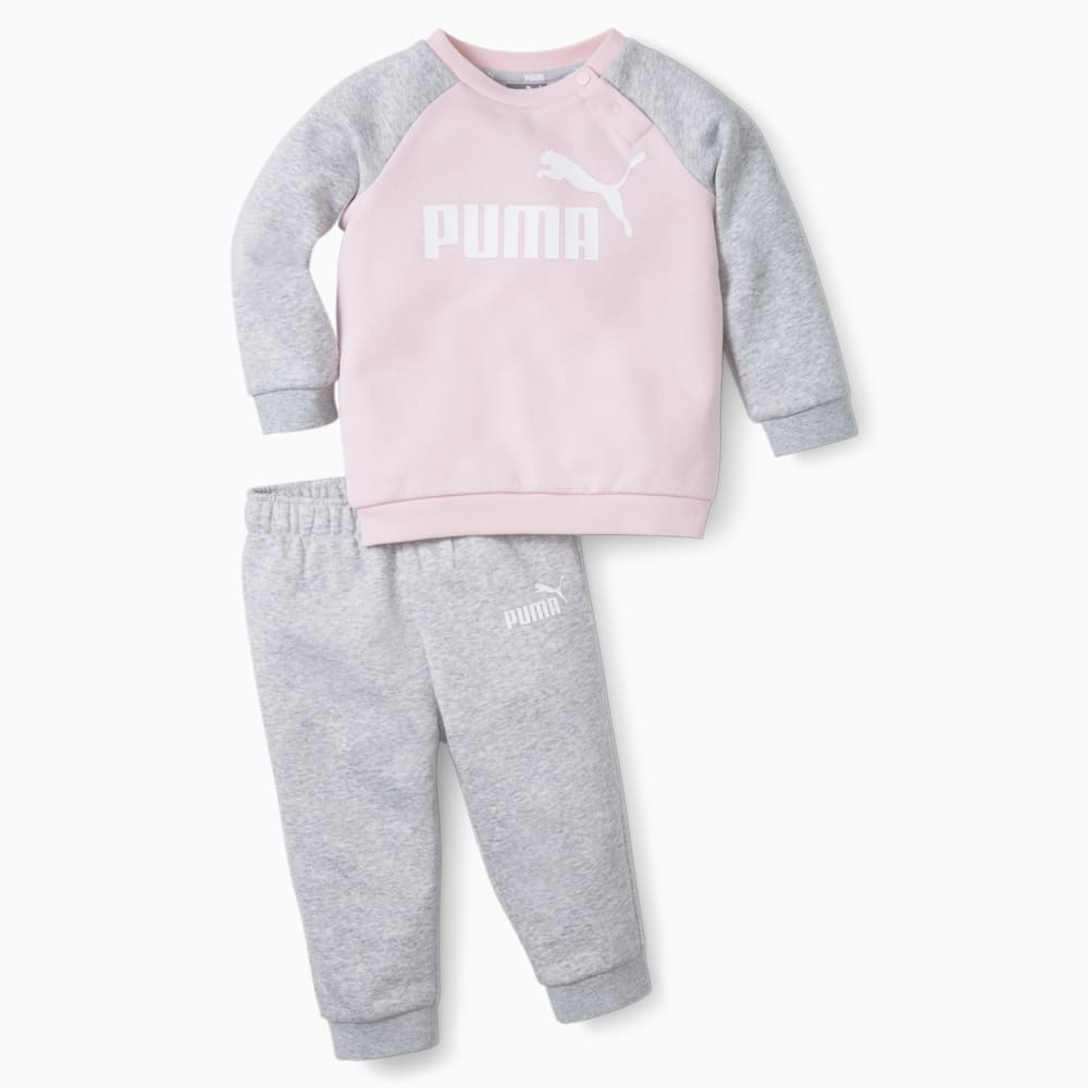 Изображение Puma Детский комплект Minicats Essentials Raglan Babies' Jogger Set #1