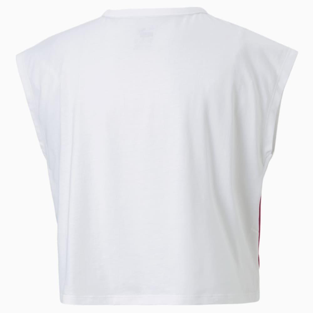 Зображення Puma Дитяча футболка Alpha Style Youth Tee #2: Puma White