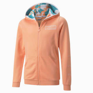 Изображение Puma Детская толстовка Alpha Full-Zip Youth Hoodie