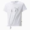 Image PUMA Camiseta Essentials+ Logo Knotted Juvenil #1