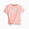 Image Puma Essentials+ Logo Knotted Youth Tee #4