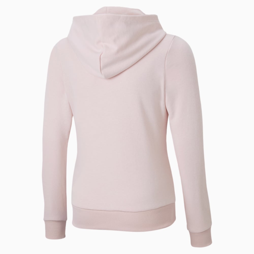 Зображення Puma Дитяча толстовка Essentials+ Logo Full-Zip Youth Hoodie #2: Chalk Pink