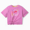 Изображение Puma Детская футболка PUMA x SMILEY WORLD Kids' Tee #1: Opera Mauve