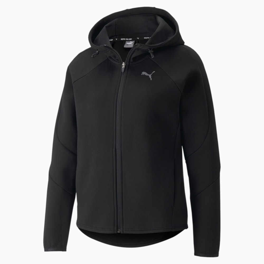 

PUMA - female - Толстовка Evostripe Full-Zip Women's Hoodie – Puma Black –, Черный
