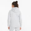 Изображение Puma Толстовка Evostripe Full-Zip Women's Hoodie #2: light gray heather