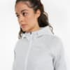 Изображение Puma Толстовка Evostripe Full-Zip Women's Hoodie #4: light gray heather