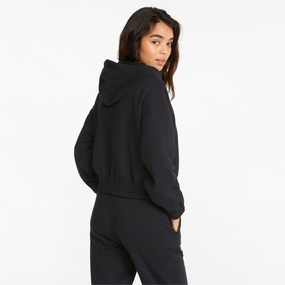 Womens puma zip up hoodie on sale