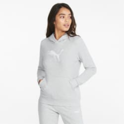 Polerón estampado con capucha para mujer Power
