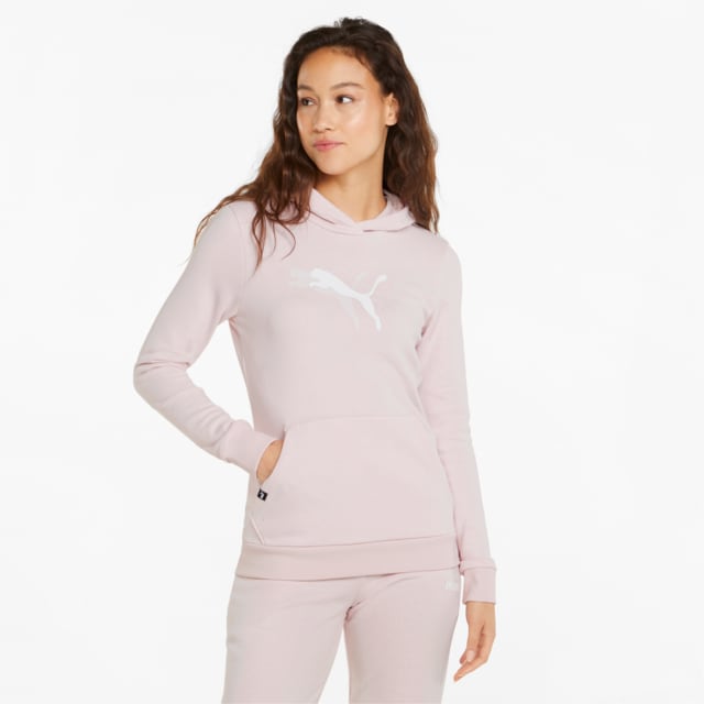 Imagen PUMA Polerón estampado con capucha para mujer Power
