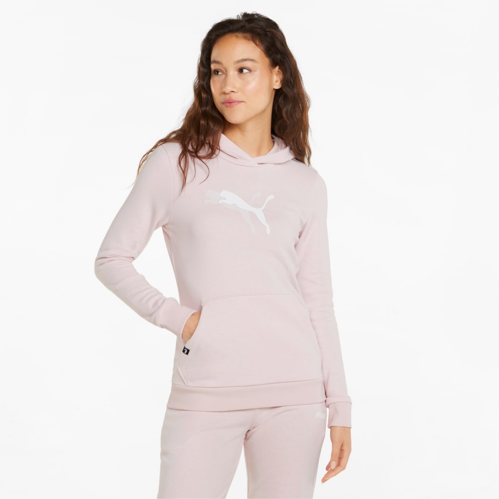 Зображення Puma Толстовка Power Graphic Women's Hoodie #1: Chalk Pink