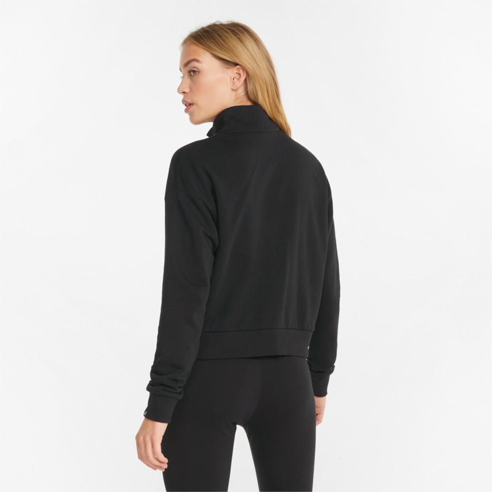 Зображення Puma Толстовка Power Half-Placket Women’s Sweater #2: Puma Black