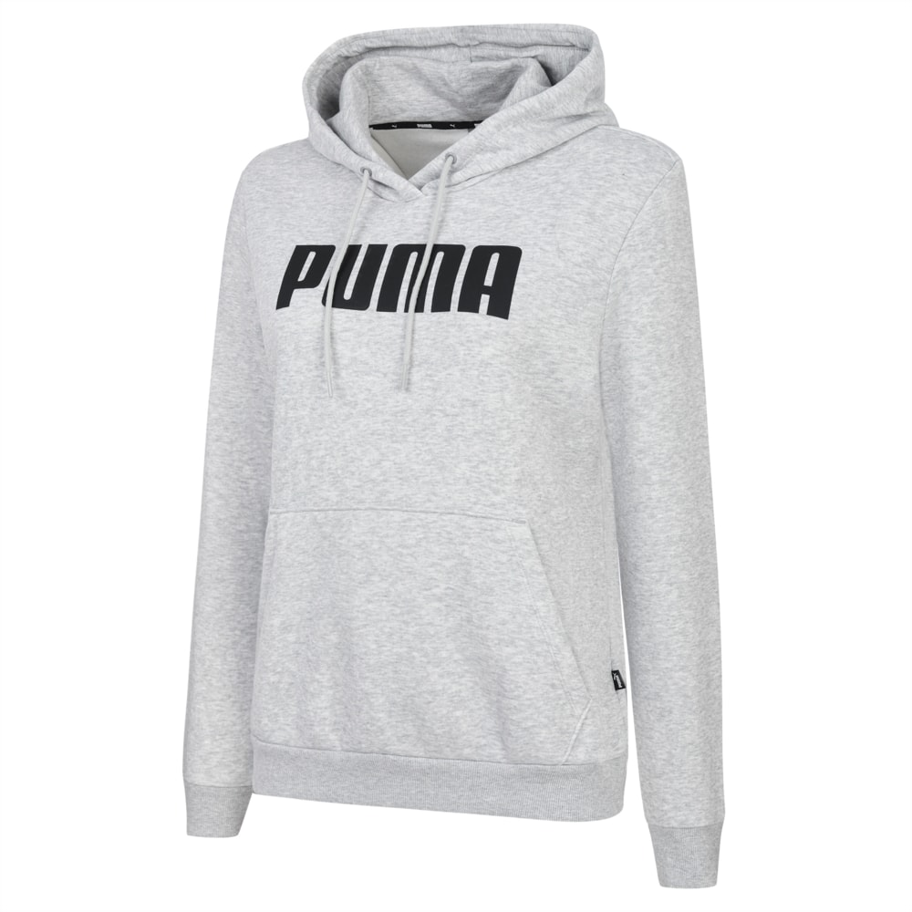 Зображення Puma Толстовка Essentials Full-Length Women’s Hoodie #1: light gray heather