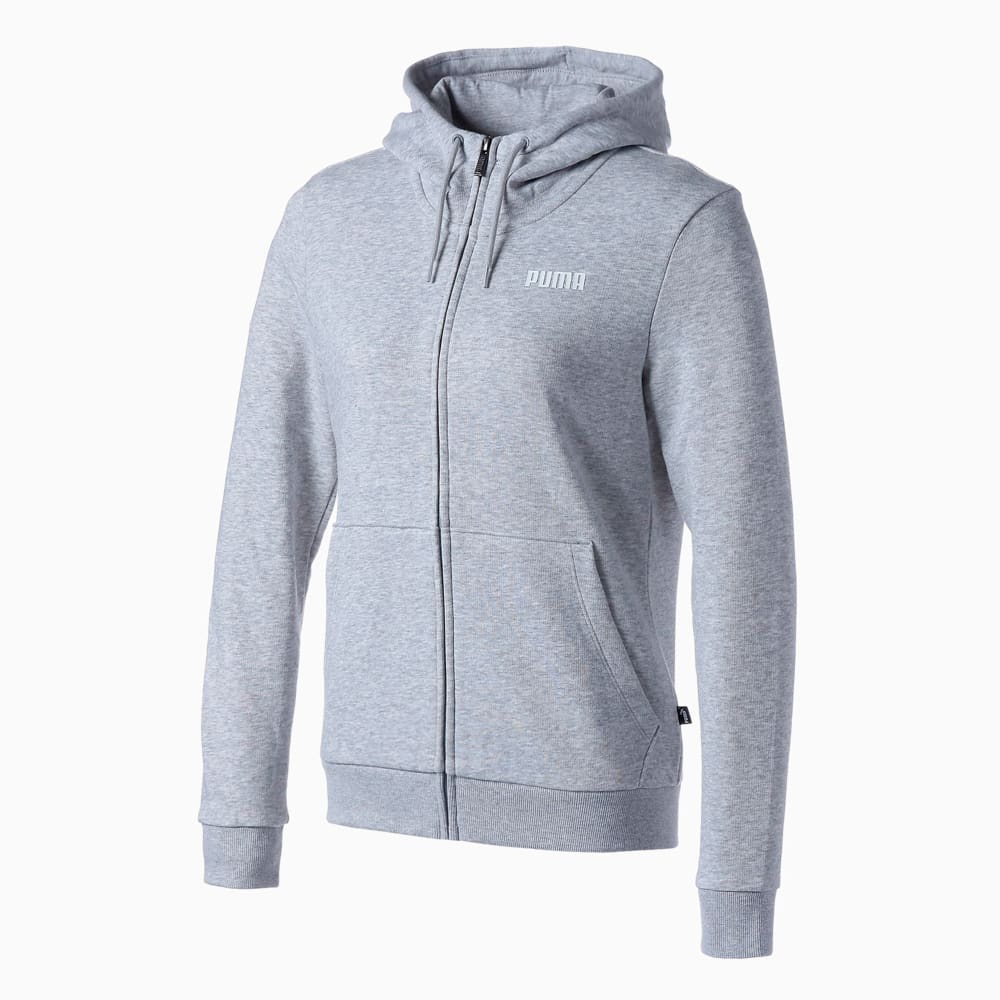 ESS FZ Hoody TR W 30 Gray light gray heather Puma 847200 03