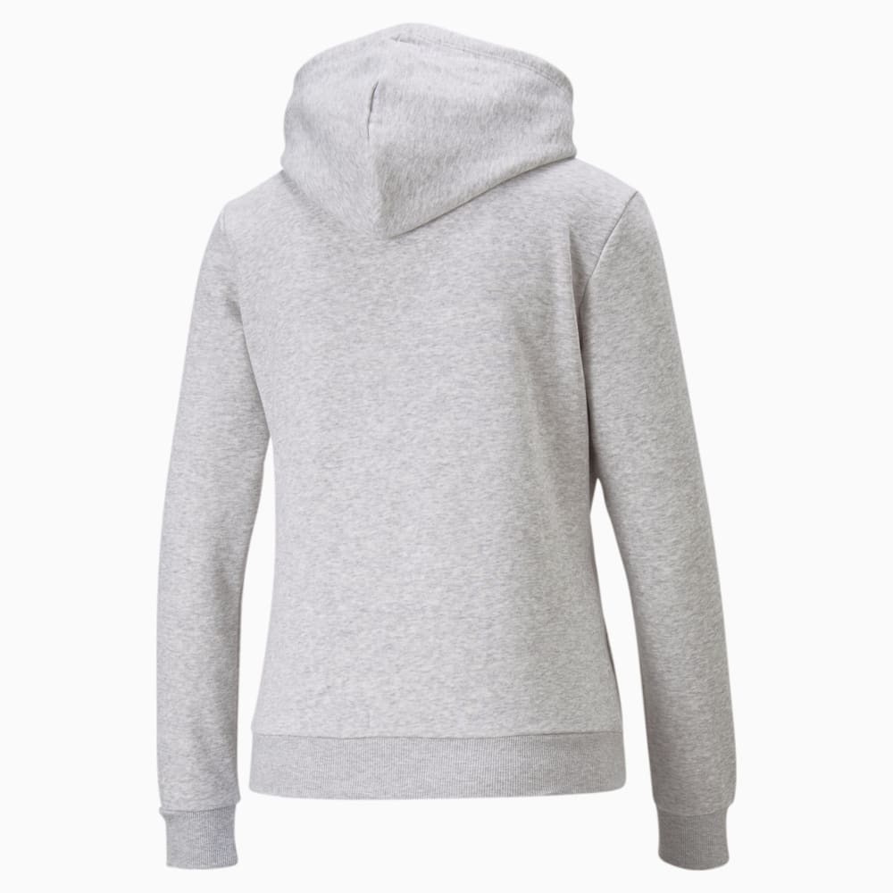 Зображення Puma Толстовка Essentials Full-Zip Full-Length Women's Hoodie #2: light gray heather