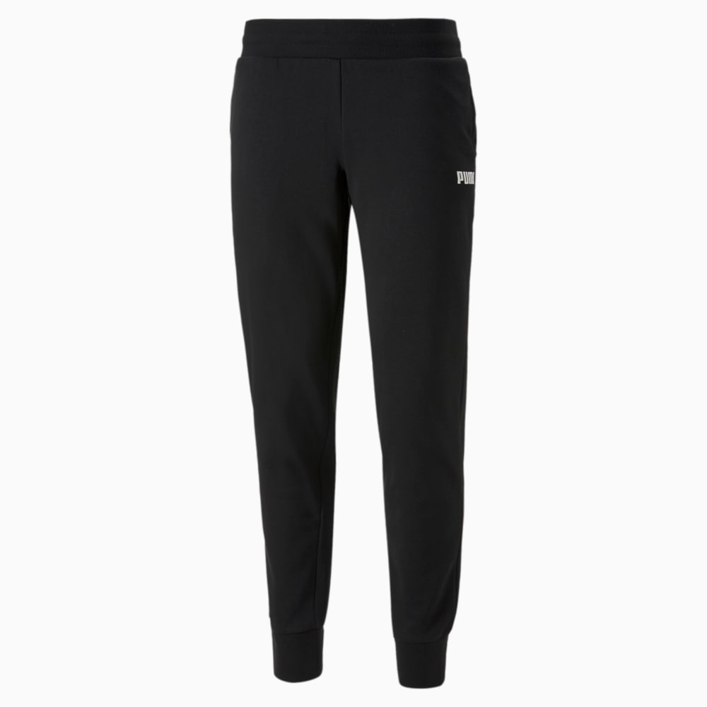 Зображення Puma Спортивні штани Essentials Full-Length Closed Women's Sweatpants #1: Puma Black