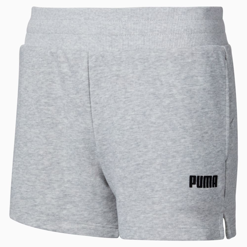 Изображение Puma Шорты Essentials Women’s Sweat Shorts #1: light gray heather