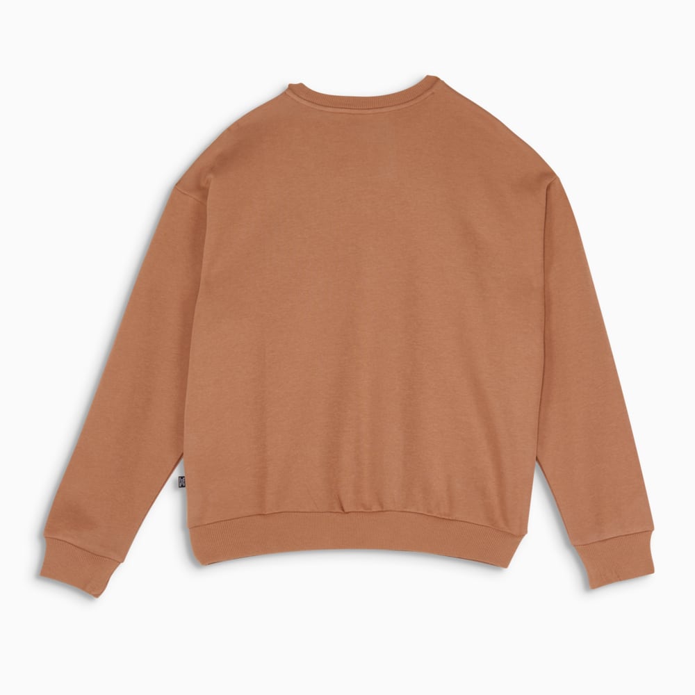 Зображення Puma Світшот Essentials Full Length Crew Neck Women’s Sweatshirt #2: Mocha Mousse
