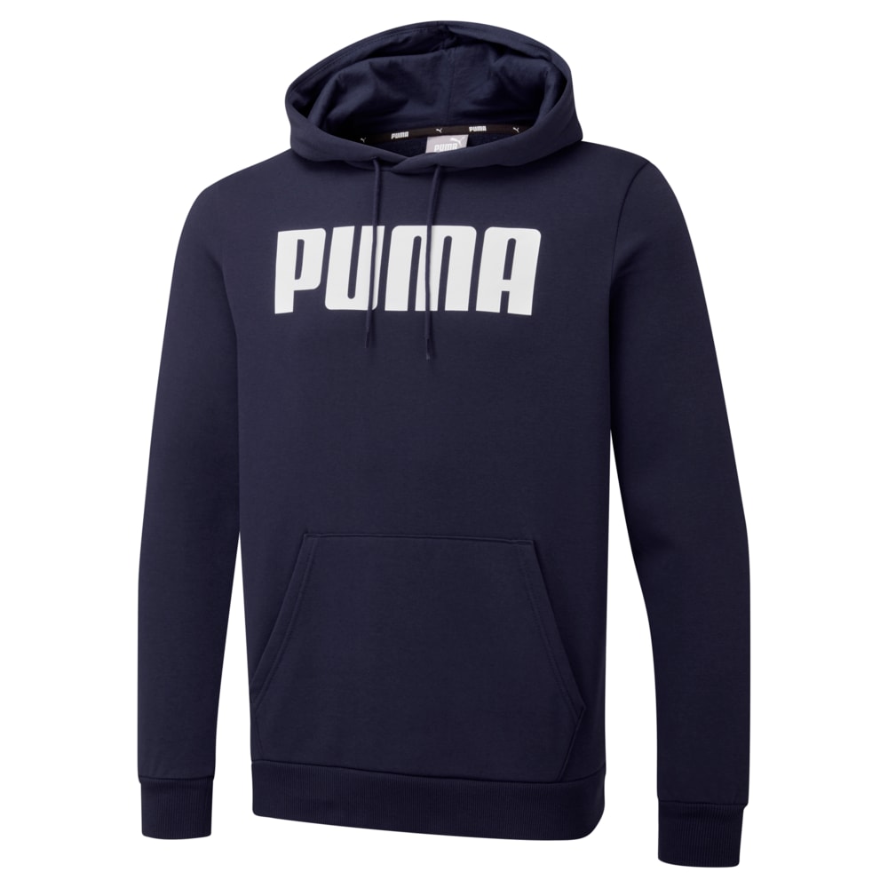 Зображення Puma Толстовка Essentials Full-Length Men’s Hoodie #1: Peacoat