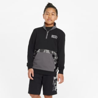 Зображення Puma Дитяча толстовка Alpha Quarter-Zip Youth Sweatshirt