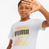 Зображення Puma Дитяча футболка Alpha Graphic Youth Tee #4: Puma White