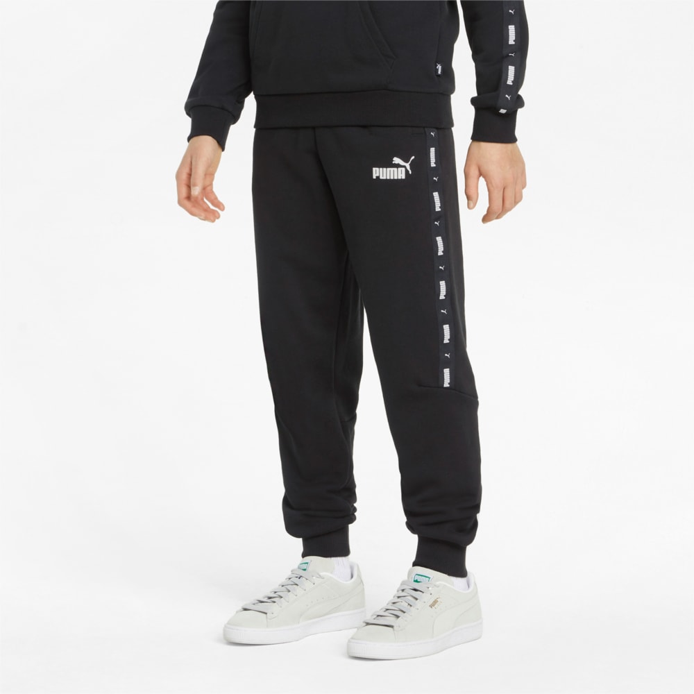 Зображення Puma Дитячі штани Essentials+ Tape Youth Sweatpants #1: Puma Black