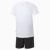 Изображение Puma Детский комплект Jersey Youth Shorts Set #6: Puma White-Puma Black