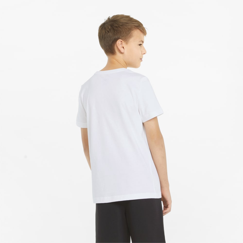 Изображение Puma Детский комплект Jersey Youth Shorts Set #2: Puma White-Puma Black