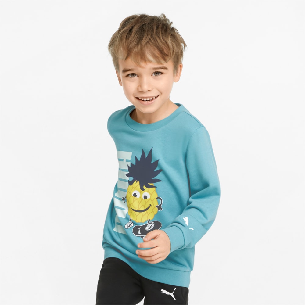 фото Детская толстовка fruitmates crew neck kids' sweatshirt puma