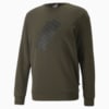 Изображение Puma Свитшот Power Logo Crew Neck Men's Sweatshirt #4: Forest Night