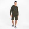 Изображение Puma Свитшот Power Logo Crew Neck Men's Sweatshirt #3: Forest Night