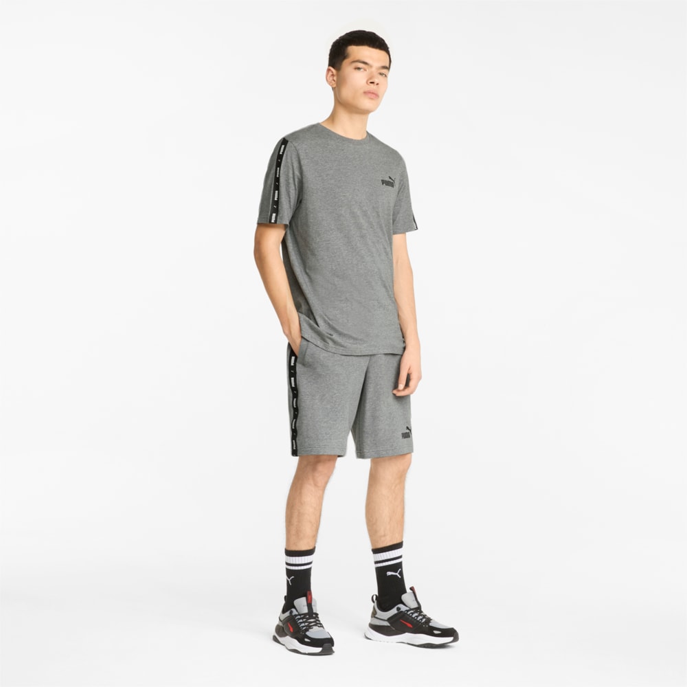 

PUMA - male - Футболка Essentials+ Tape Men's Tee – Medium Gray Heather –, Серый