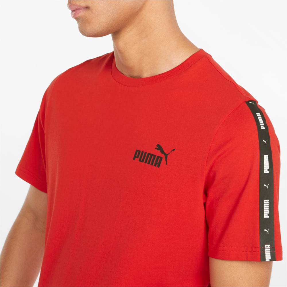 

PUMA - male - Футболка Essentials+ Tape Men's Tee – High Risk Red –, Красный