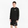 Изображение Puma Толстовка Essentials+ Tape Crew Men's Sweatshirt #1: Puma Black