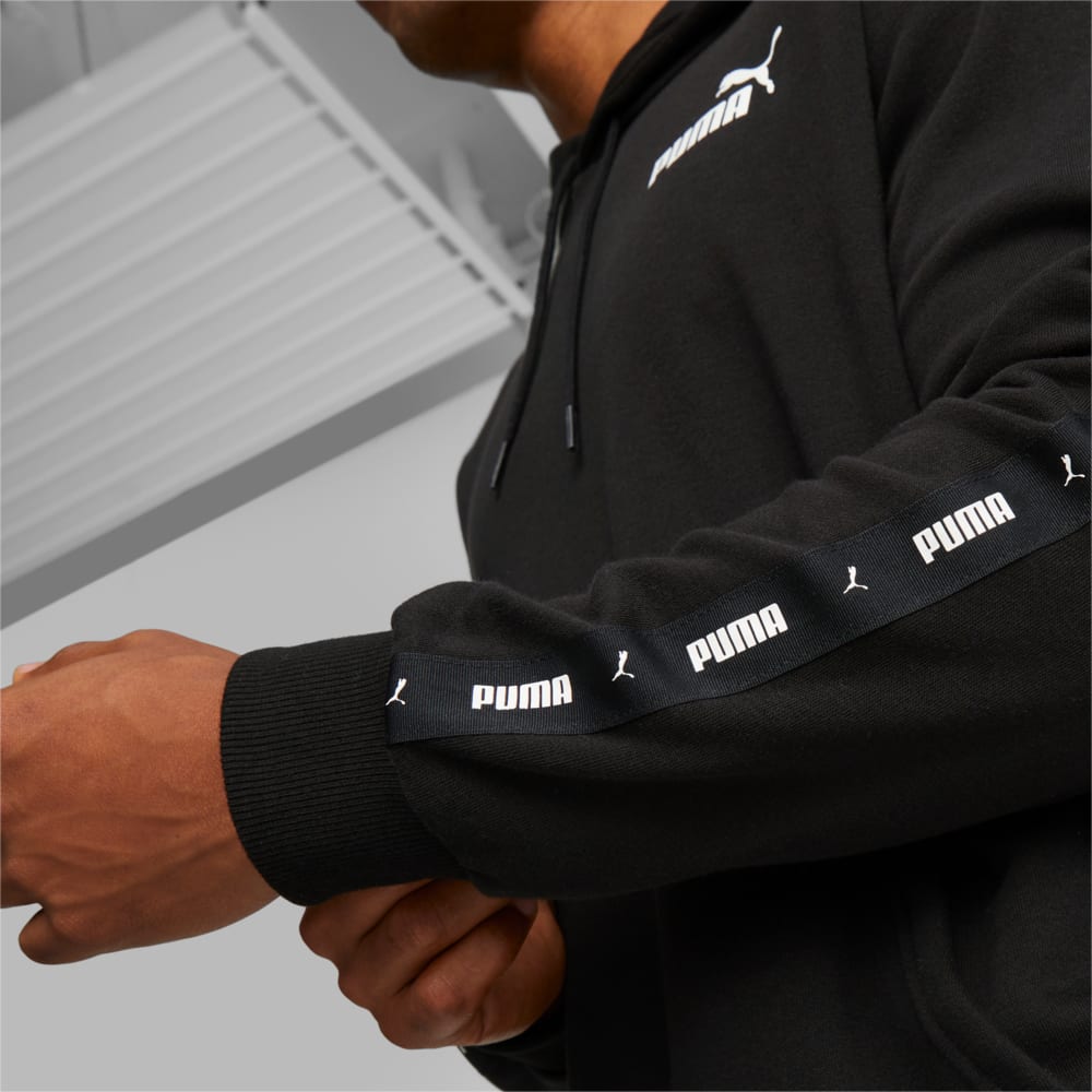 Изображение Puma Толстовка Essentials+ Tape Men's Hoodie #2: Puma Black