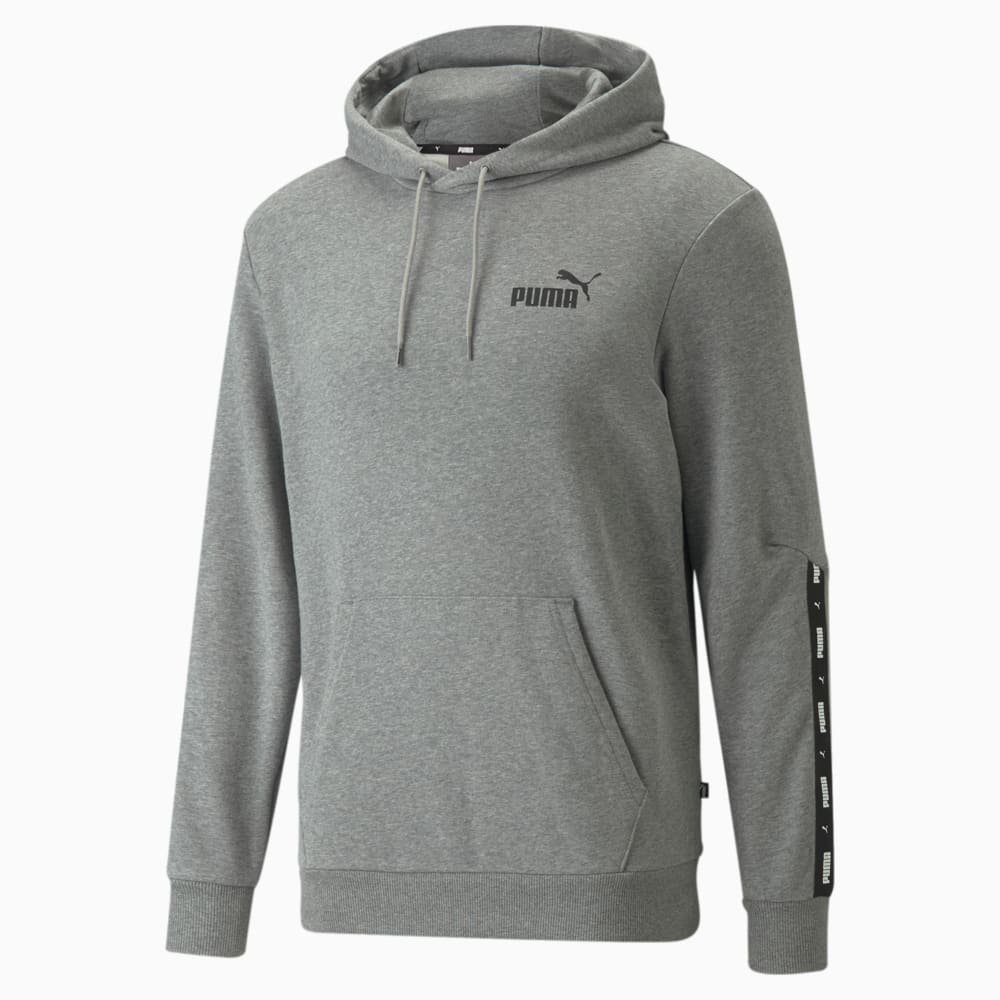 

PUMA - male - Толстовка Essentials+ Tape Men's Hoodie – Medium Gray Heather –, Серый