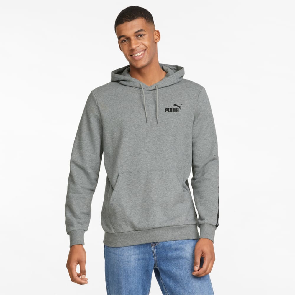 Зображення Puma Толстовка Essentials+ Tape Men's Hoodie #1: Medium Gray Heather