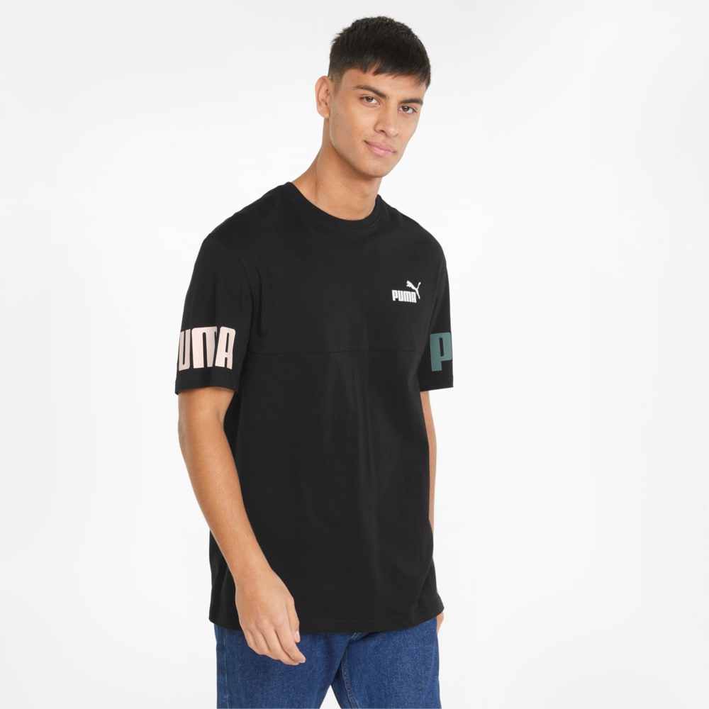 фото Футболка puma power colourblocked men's tee