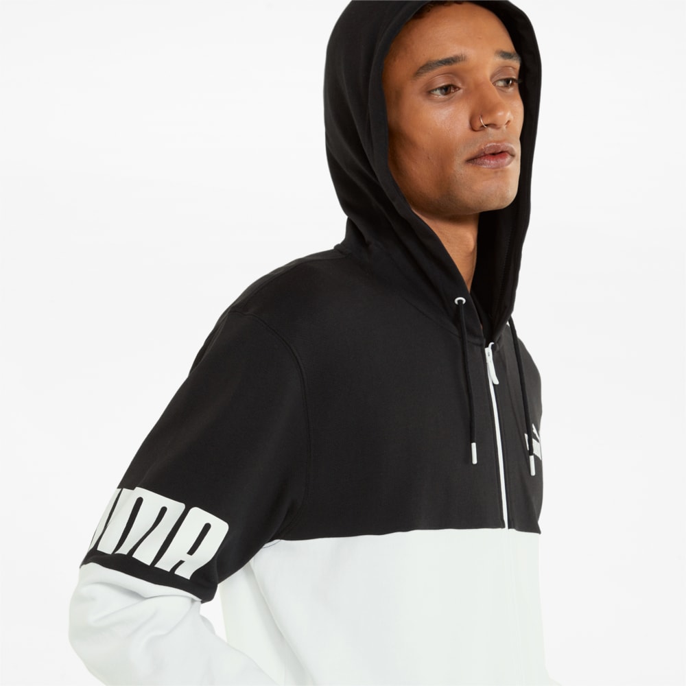 

PUMA - male - Толстовка Power Full-Zip Men's Hoodie – Puma Black –, Черный