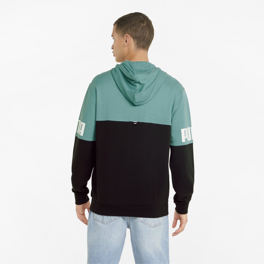 

PUMA - male - Толстовка Power Full-Zip Men' Hoodie – Mineral Blue –, Синий