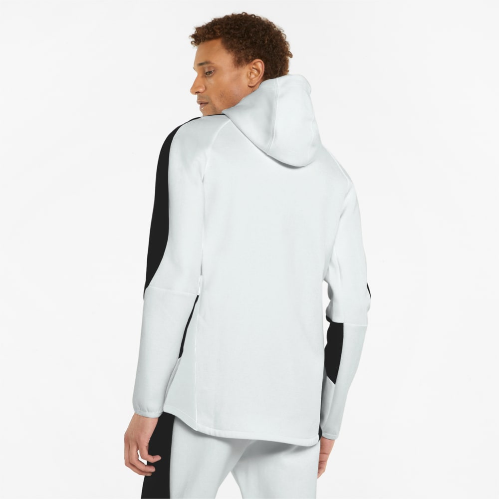 Изображение Puma Толстовка Evostripe Full-Zip Men's Hoodie #2: Puma White