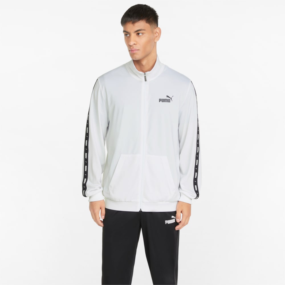 Зображення Puma Спортивний костюм Tape Poly Men's Tracksuit #1: Puma White