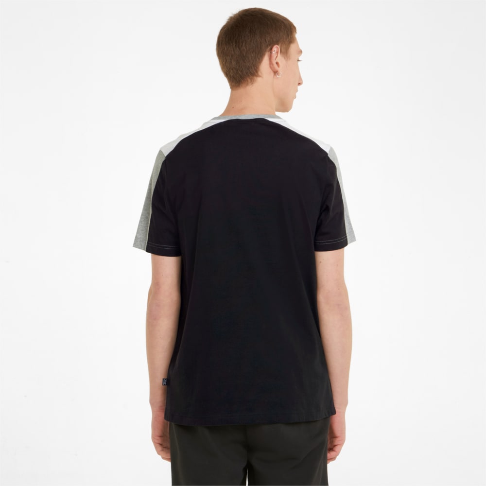 Imagen PUMA Polera deportiva con bloques de color para hombre Essentials+ #2