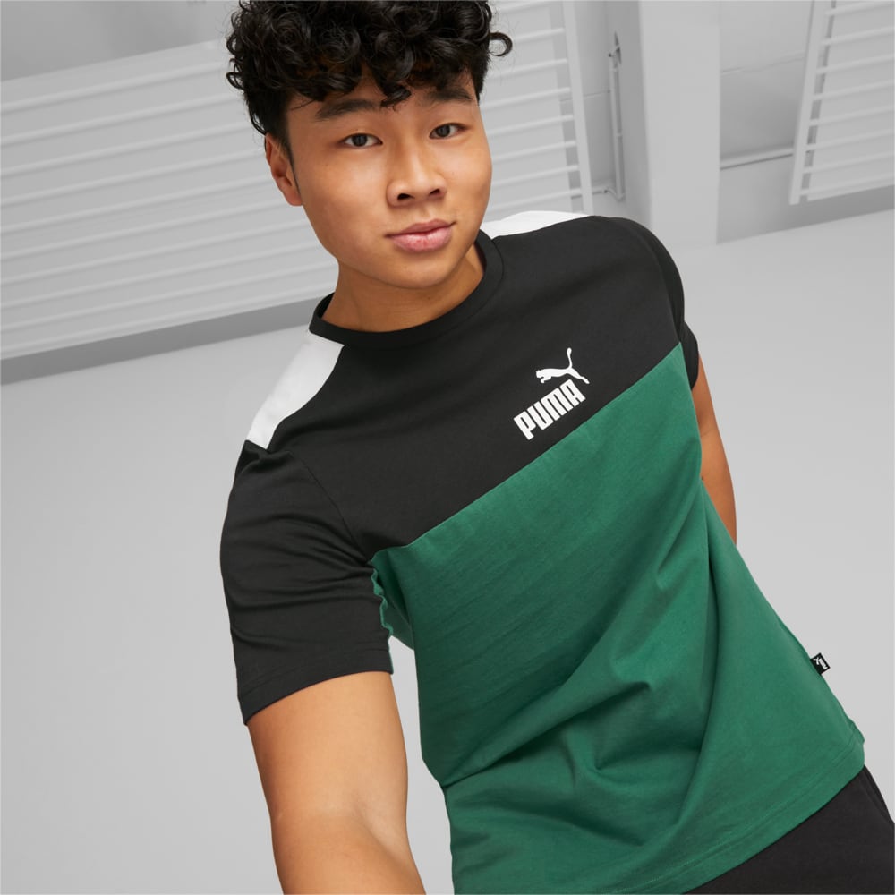 Image PUMA Camiseta Essentials+ Block Masculina #1