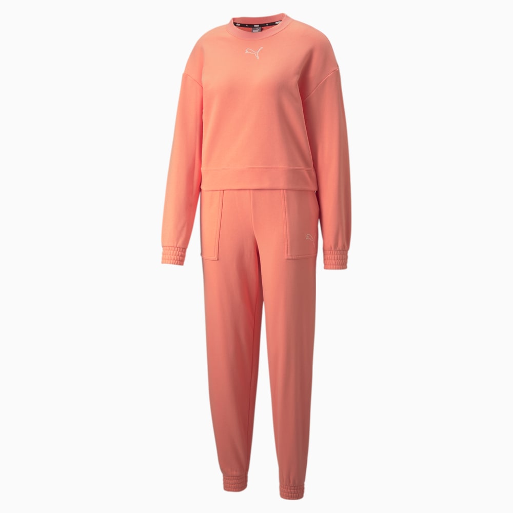 Loungewear Women s Tracksuit Peach Pink Puma 847458 28